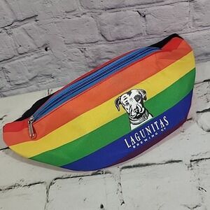 Lagunitas Brewing Rainbow Striped Fannypack Waist Hip Bag Advertising Promo